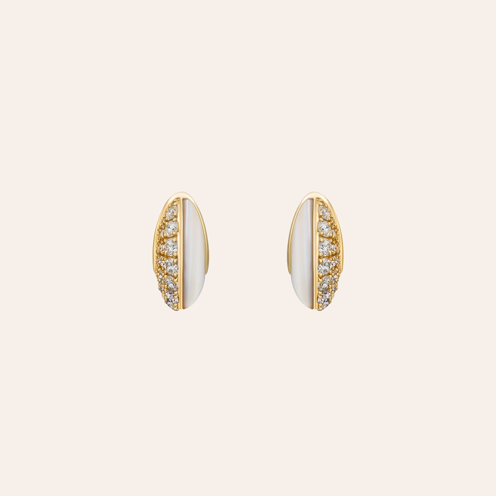 Fluid Diamonds and Stones Earrings