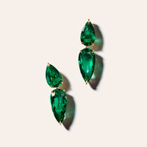 The Maeve Emerald Earrings