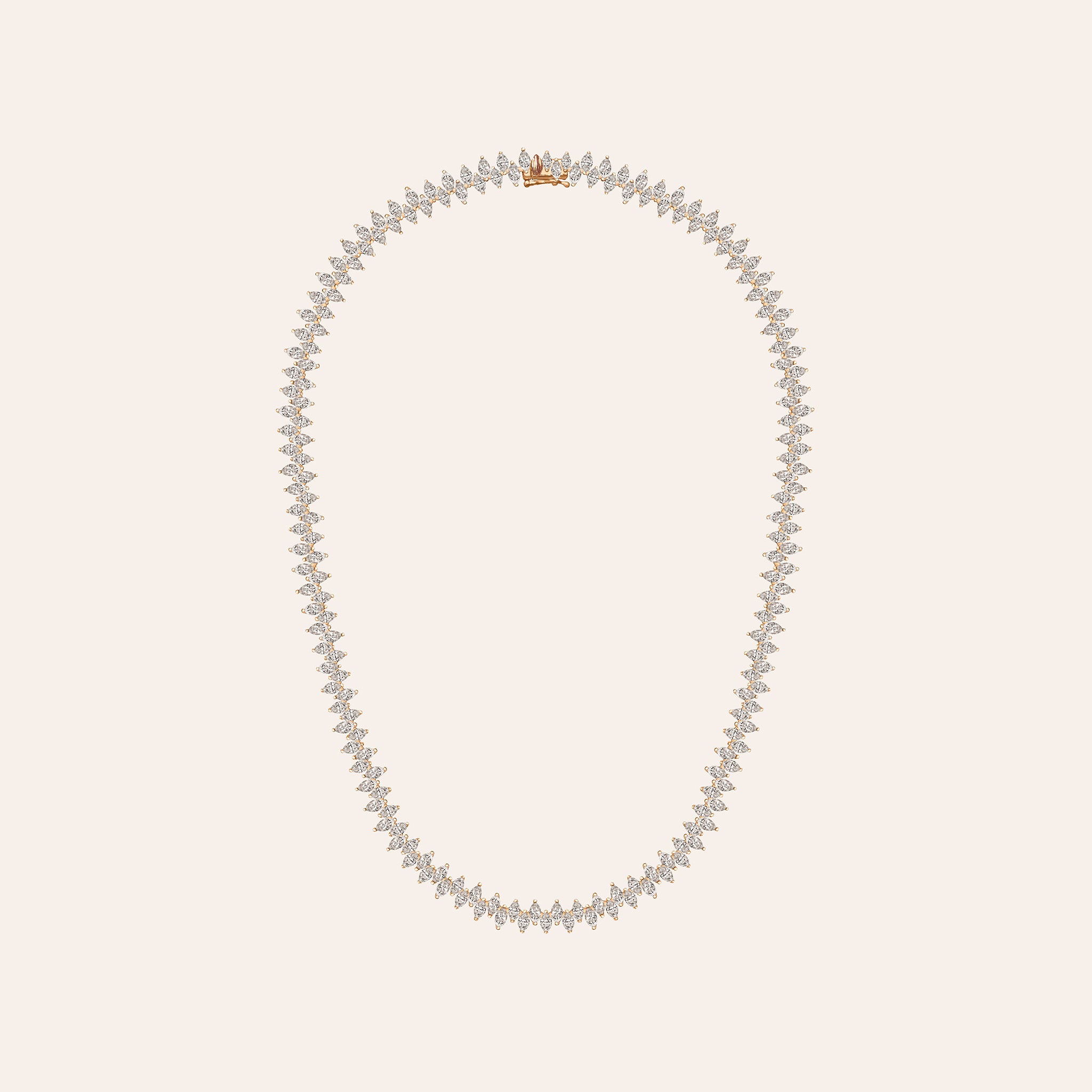 The Ferra Diamond Tennis Necklace