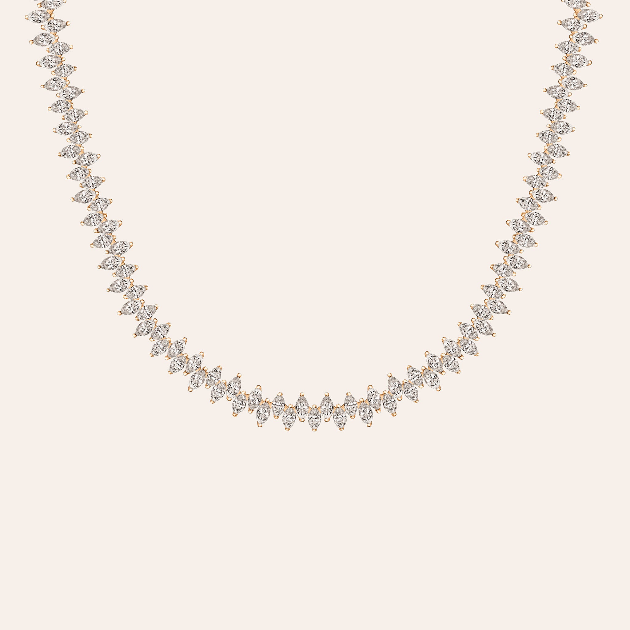 The Ferra Diamond Tennis Necklace