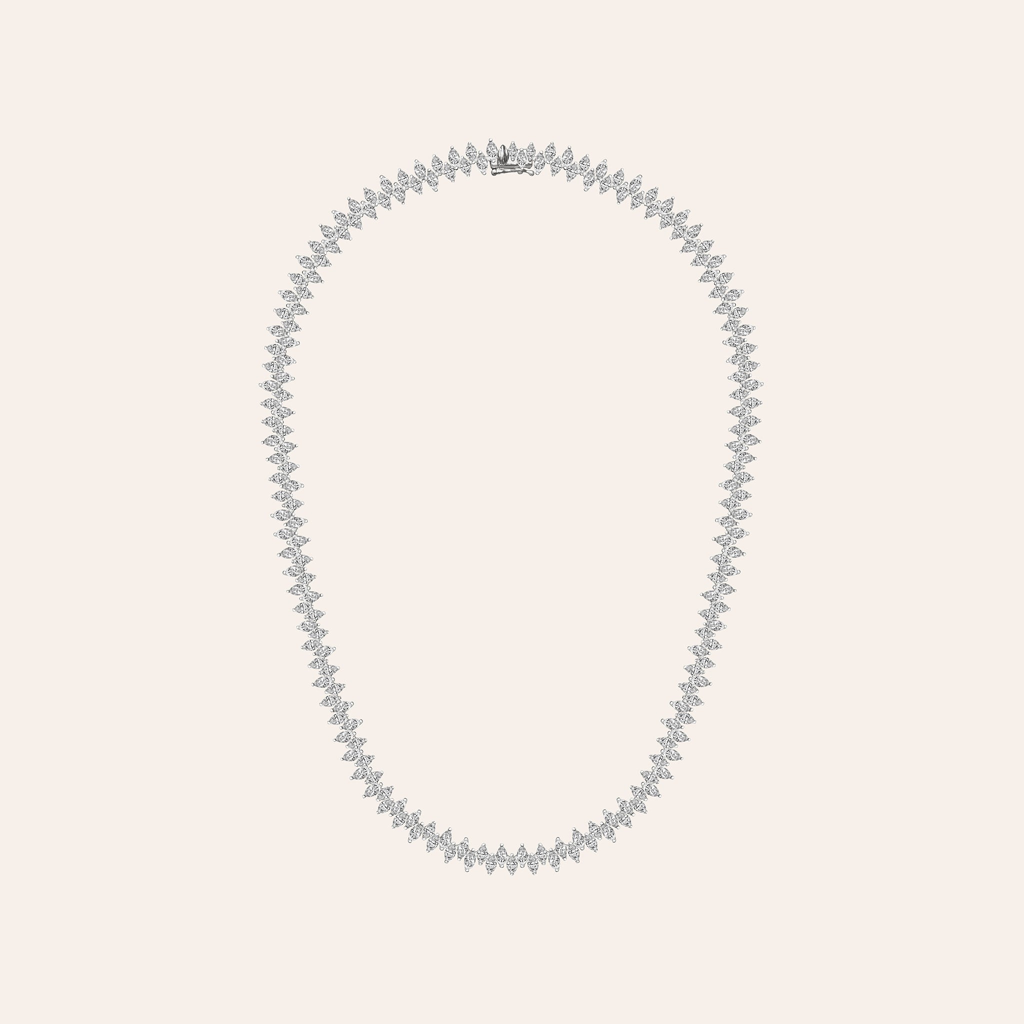 The Ferra Diamond Tennis Necklace