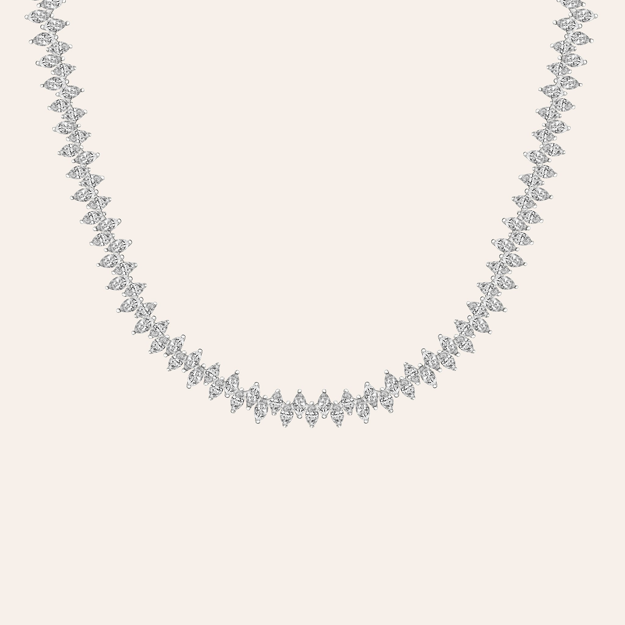 The Ferra Diamond Tennis Necklace