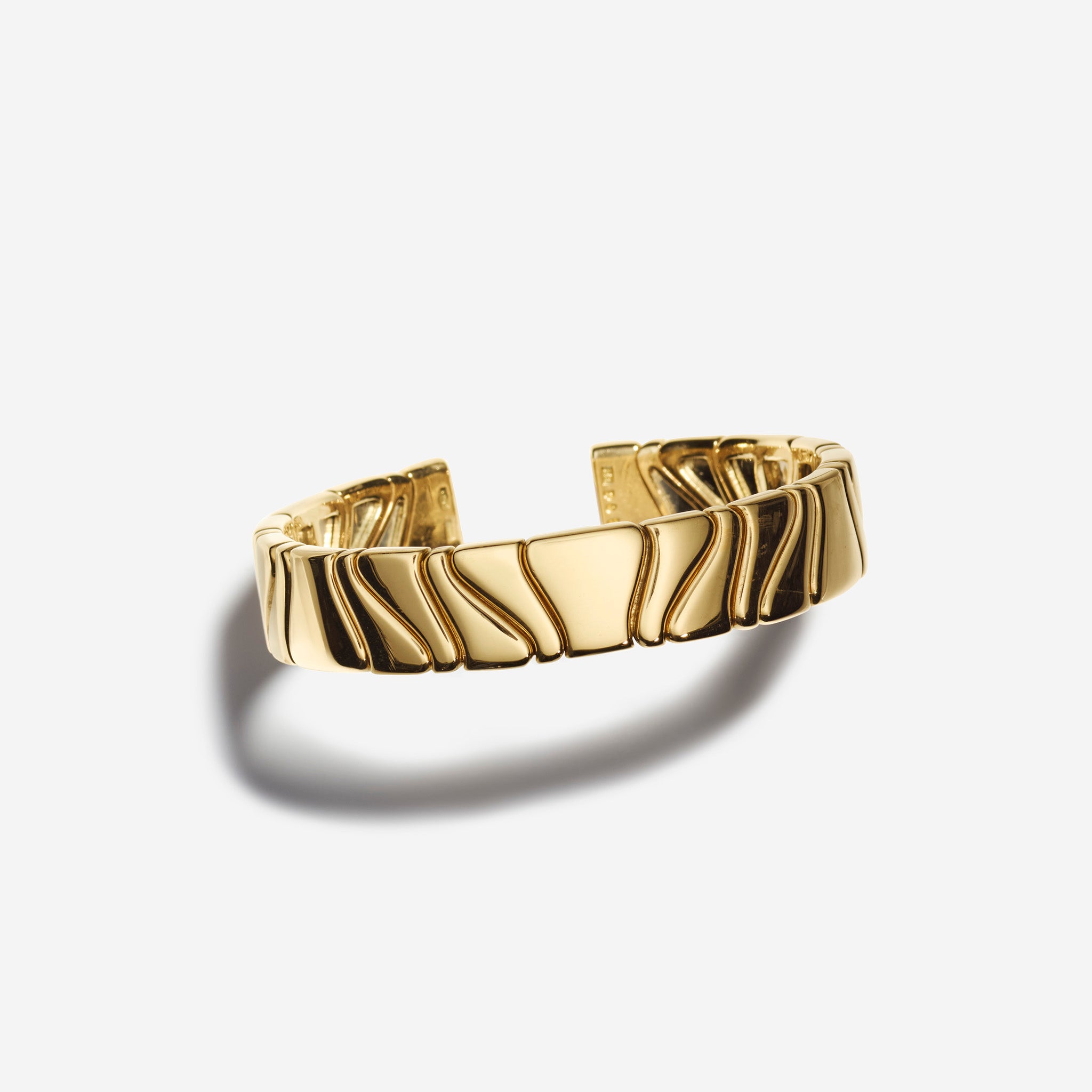 Vintage 1980s Bvlgari Marina B Gold Bracelet