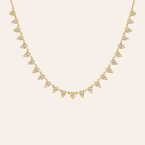 The Petite Lena Pear Shape Necklace