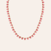The Lena Peach Tourmaline Necklace