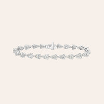 Luxe Pear Shape East-West Tennis Bracelet