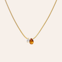 The Citrine Muse Duo Pendant