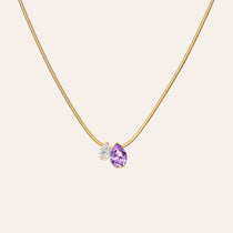 The Amethyst Muse Duo Pendant