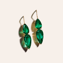The Maeve Emerald Earrings
