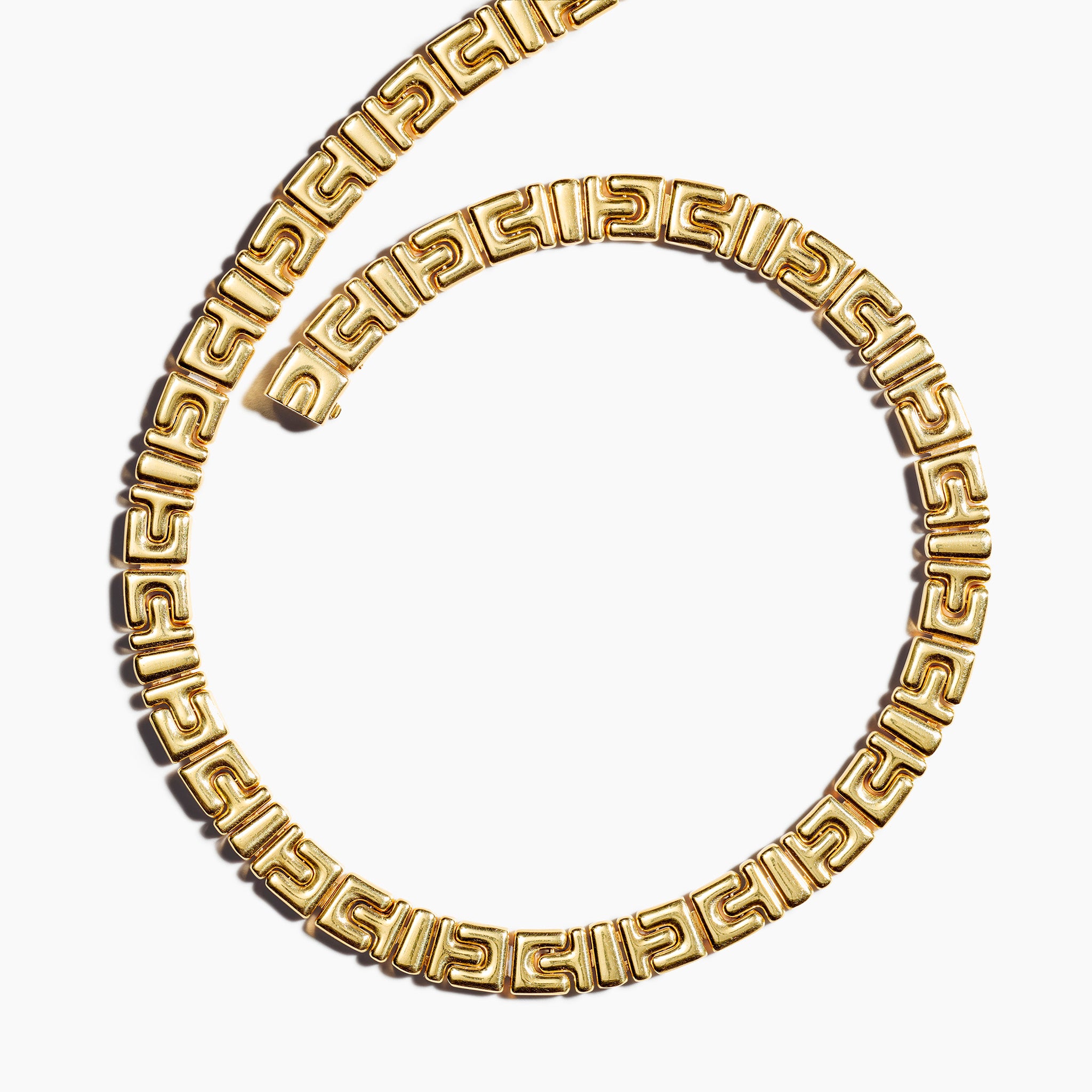 1970's Bvlgari Parentesi Fitted Link Choker