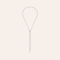 Trace Diamond Bolo Necklace