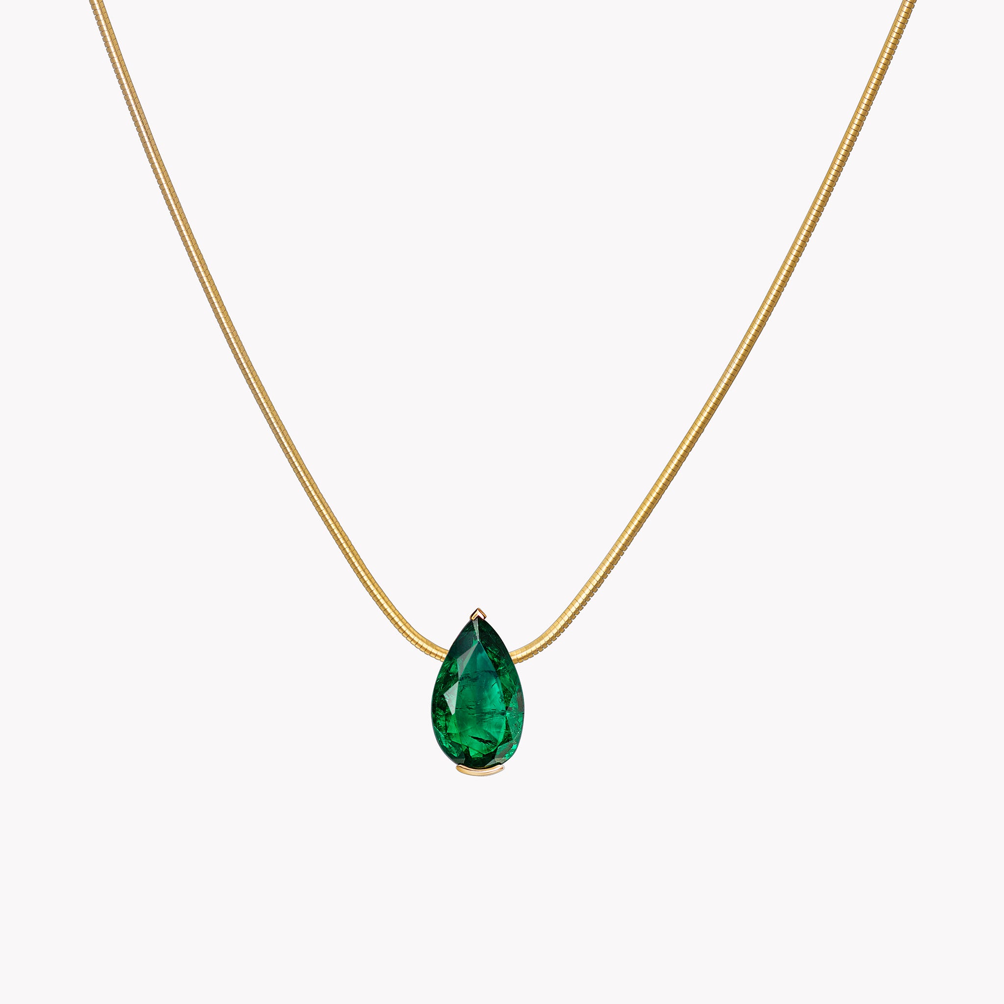 The MG Muse Emerald Pendant