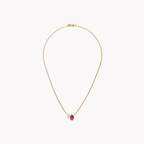 The Rubellite Muse Duo Pendant