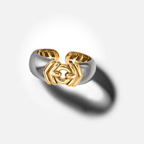 Vintage Bvlgari Doppio Cuore Cuff