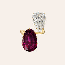 The Daphne Mozambique Ruby & Diamond Ring