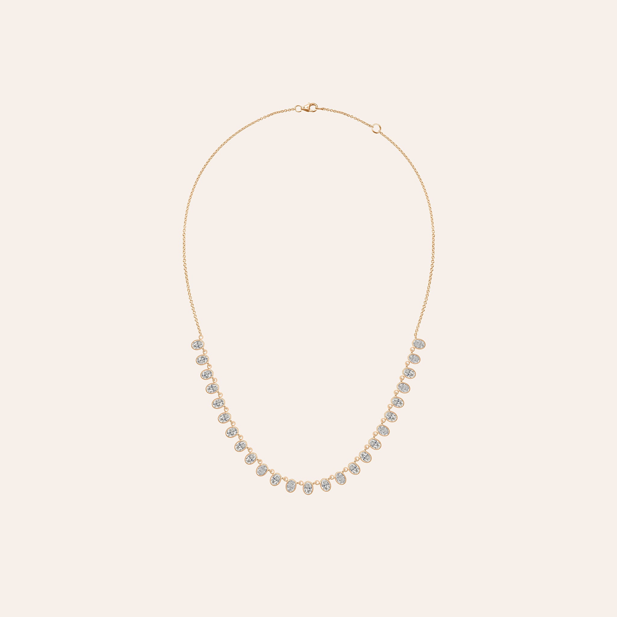 The Lena Oval Necklace