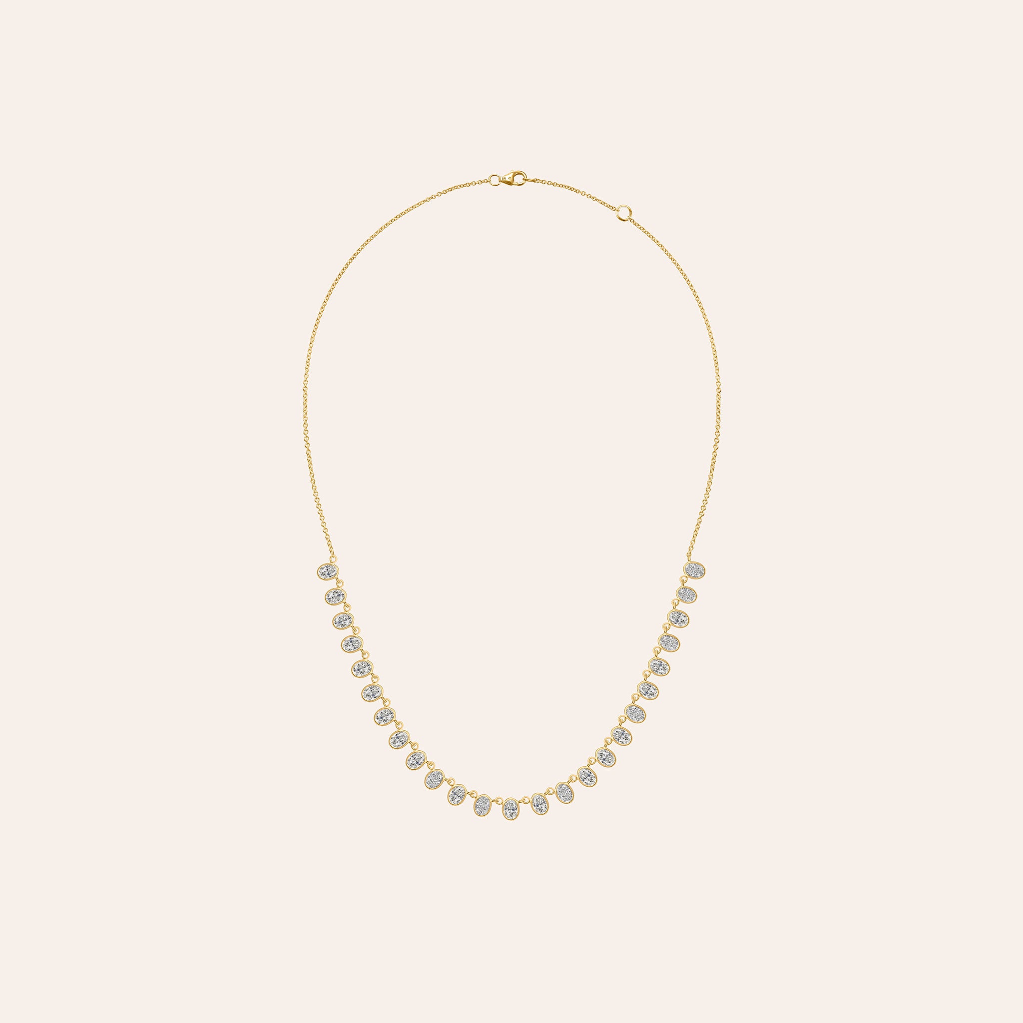 The Lena Oval Necklace