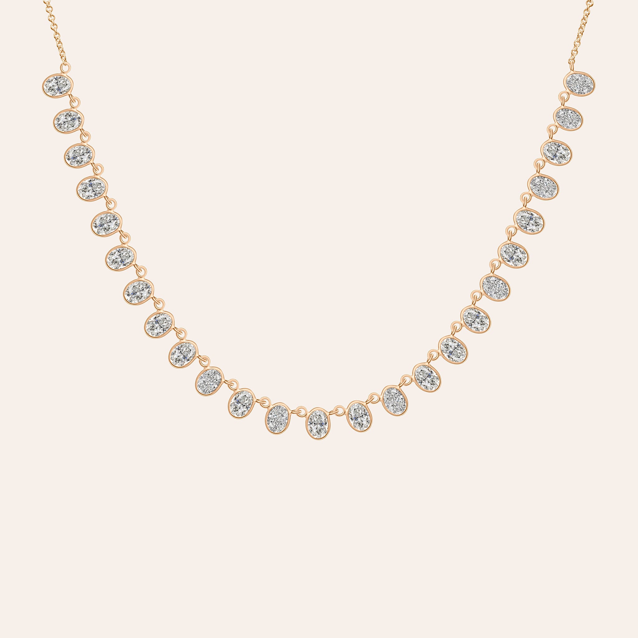 The Lena Oval Necklace