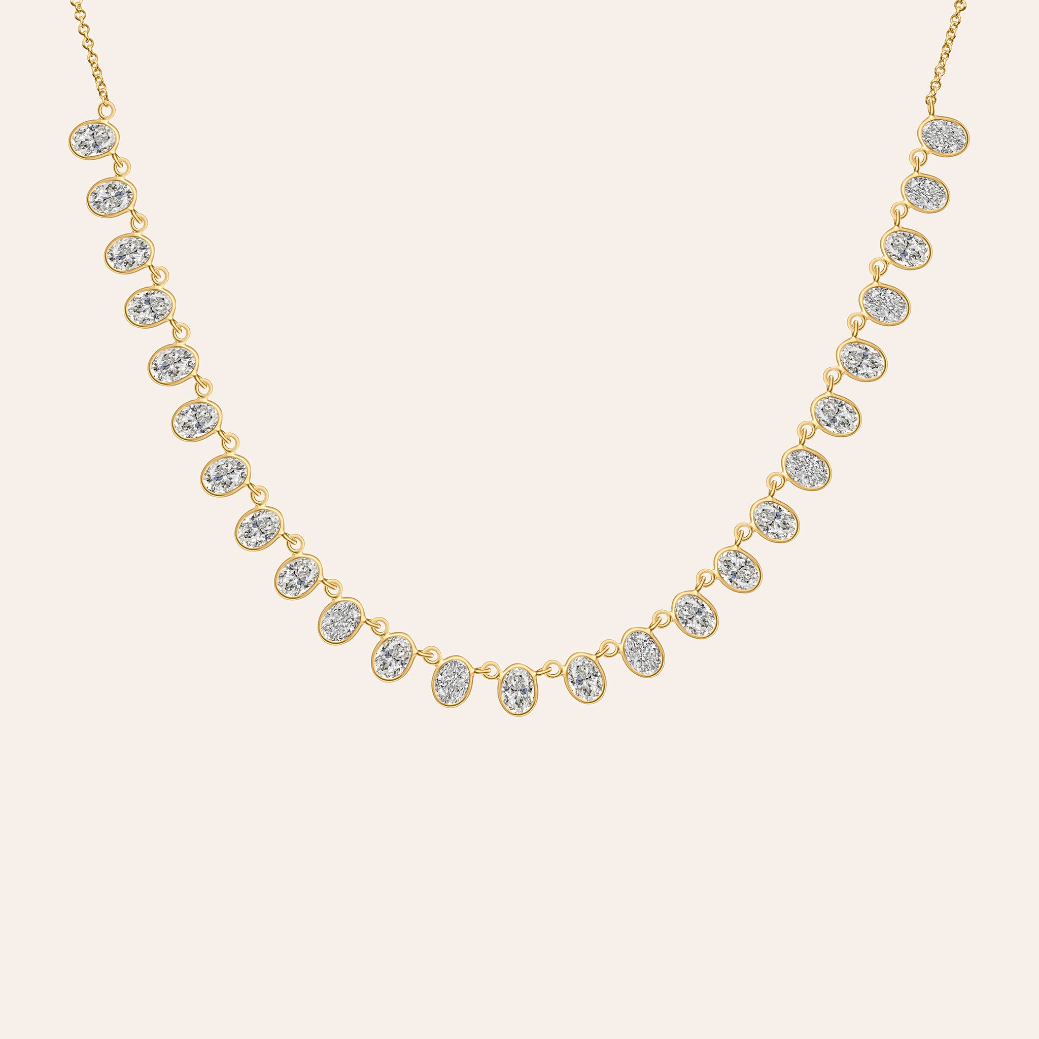 The Lena Oval Necklace
