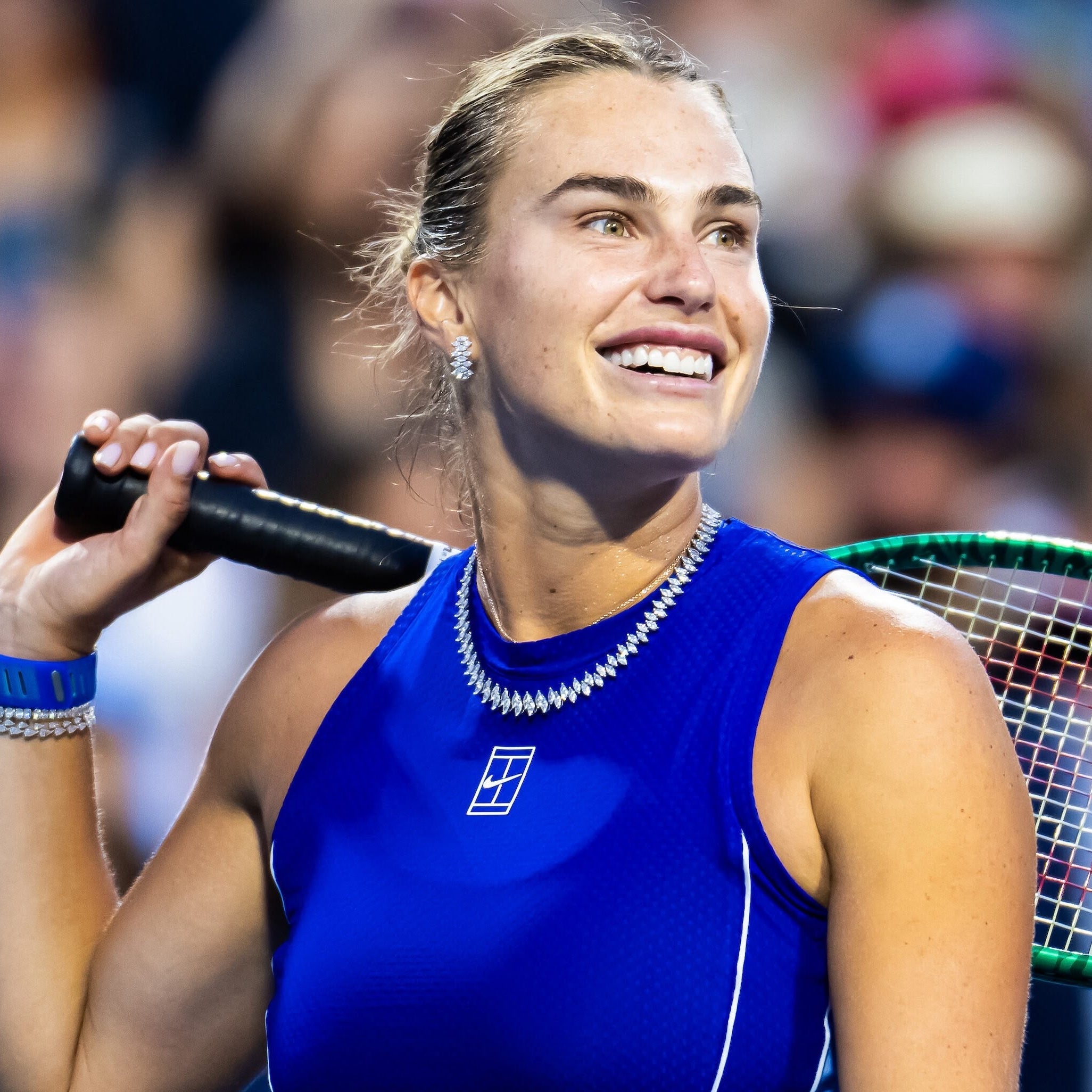 The Ferra Luxe Diamond Tennis Necklace
