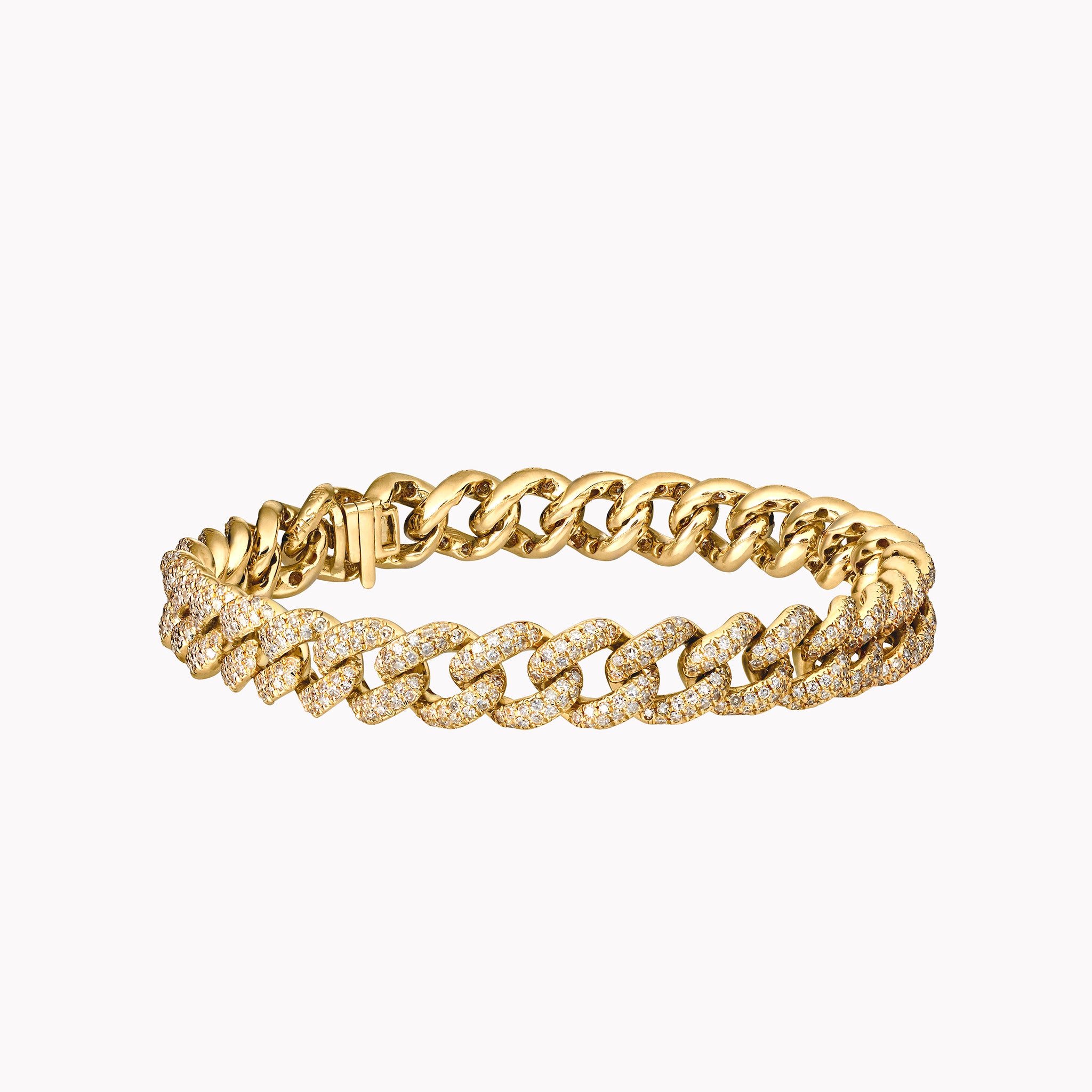 Medium Pavé Link Bracelet