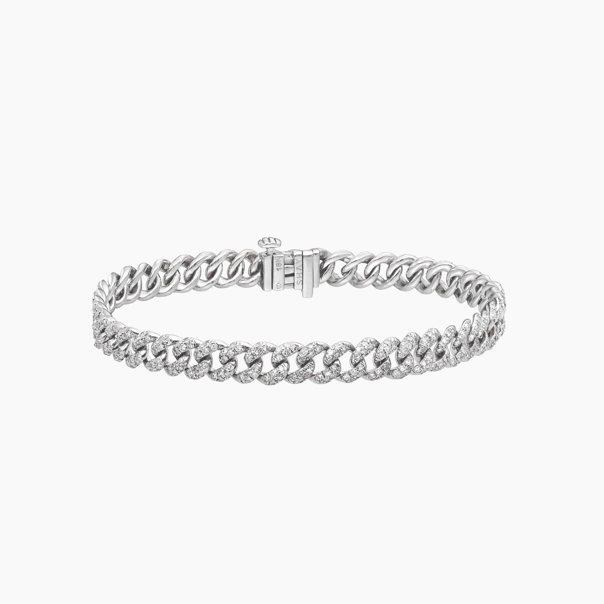 Mini Pave Link Bracelet