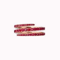 Ruby Coil Ring