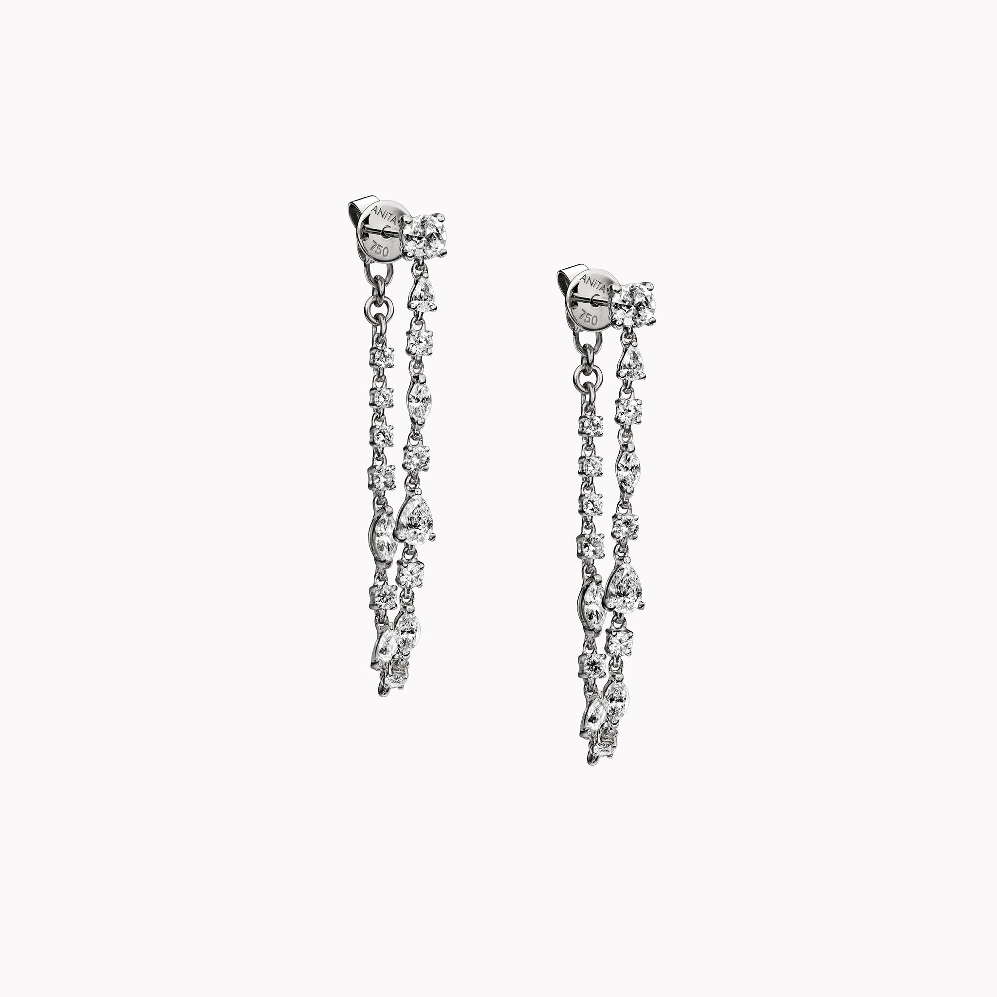 One Flare Diamond Earrings – Irasva