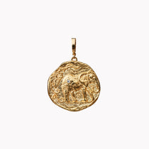 Limited Edition Elefante Large Diamond Coin Charm