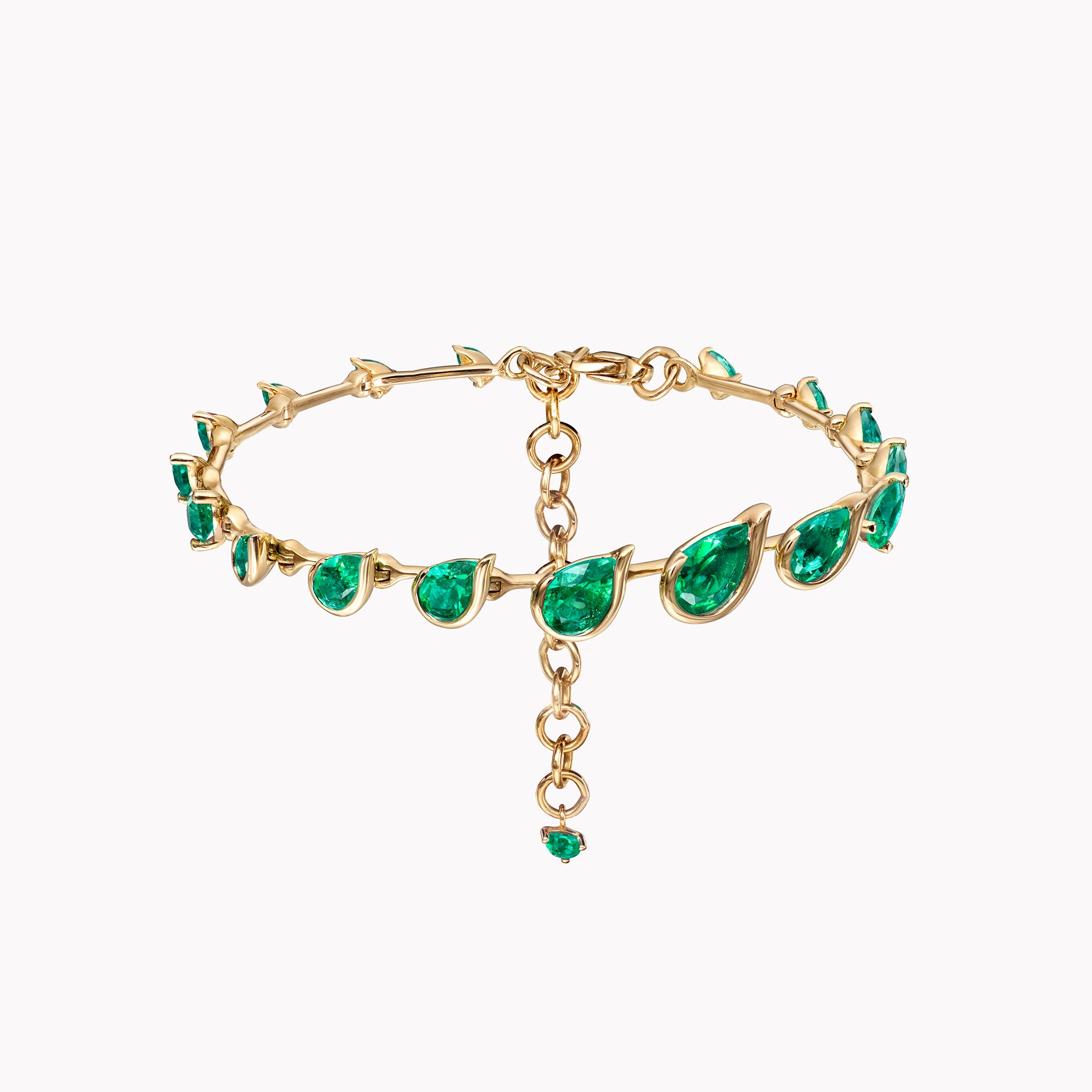 Emerald Flicker Bracelet