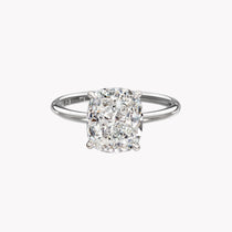 Cushion Cut Solitaire Engagement Ring