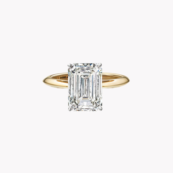Emerald-Cut Diamond Solitaire Ring | Harry Winston