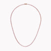 Pink Sapphire Hepburn Necklace