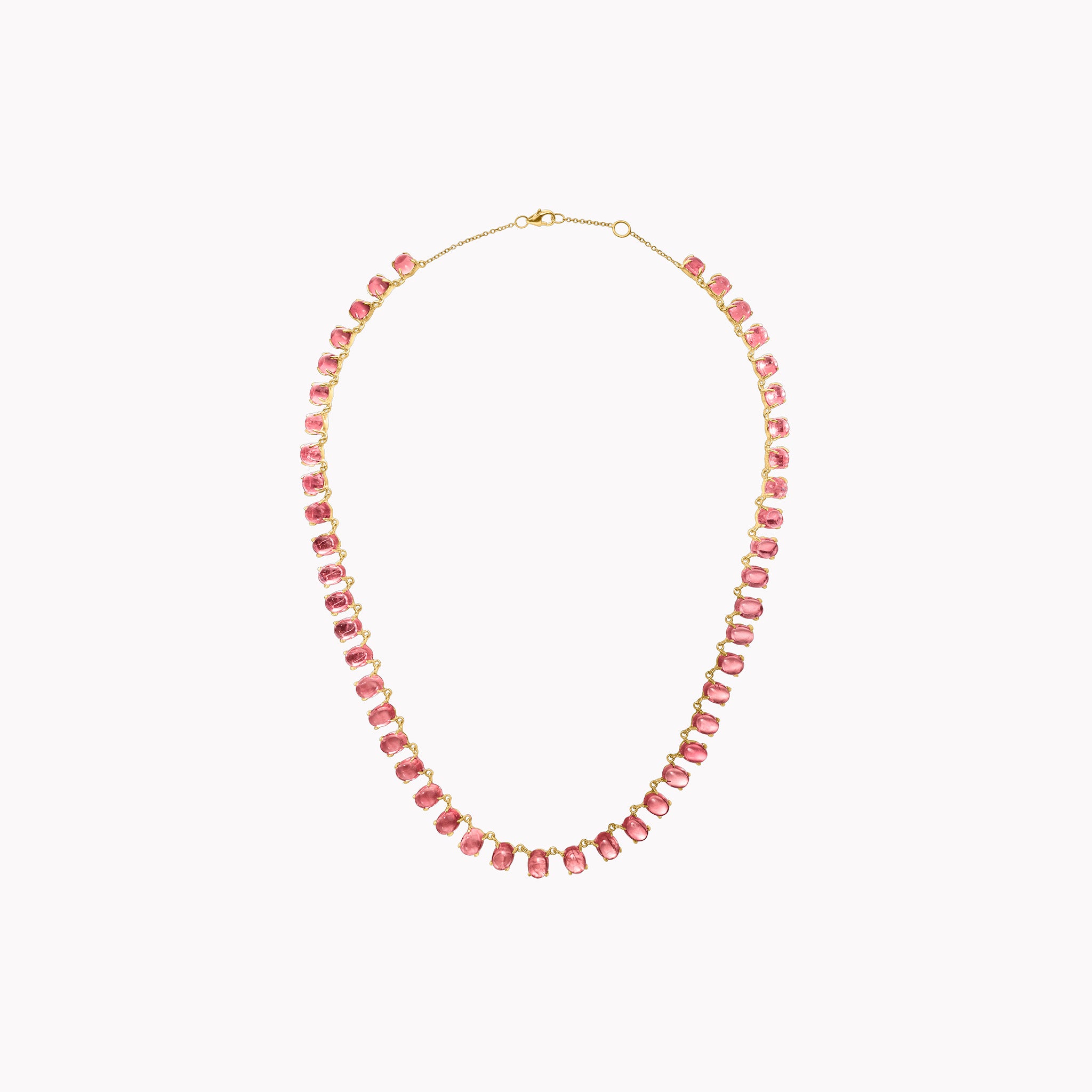 The Lena Peach Tourmaline Necklace