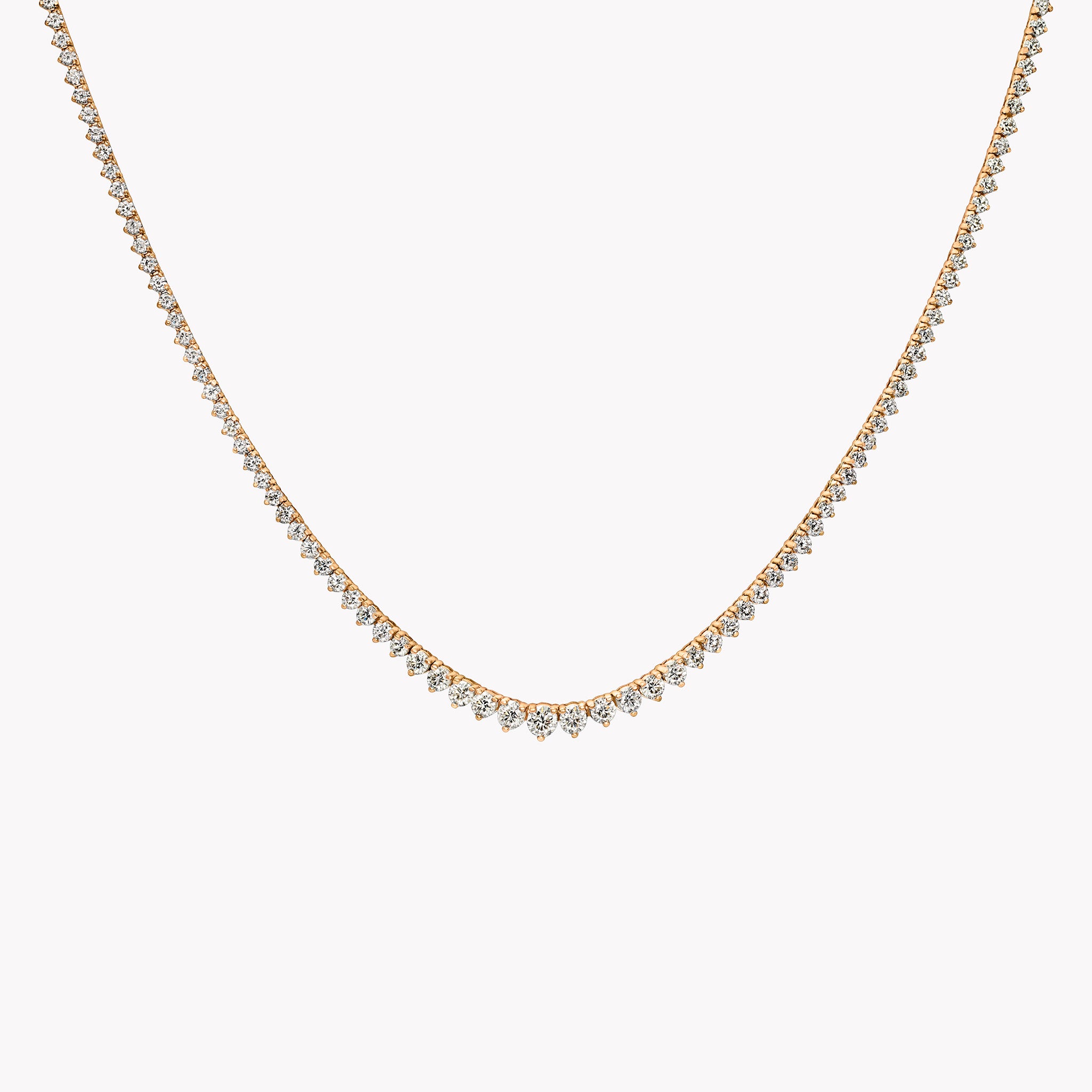 V Shaped Diamond Necklace - Necklaces from Monili Jewellers UK
