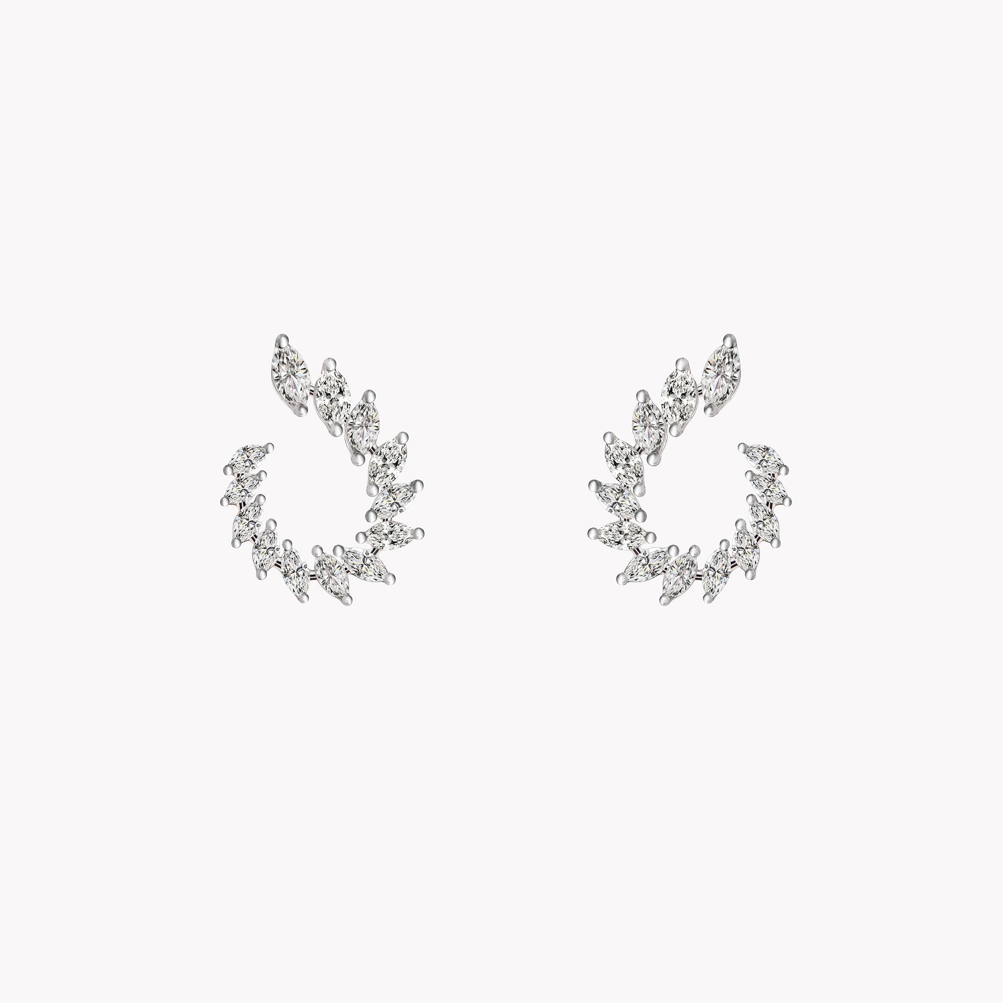 Material Good | Marquise Diamond Earrings