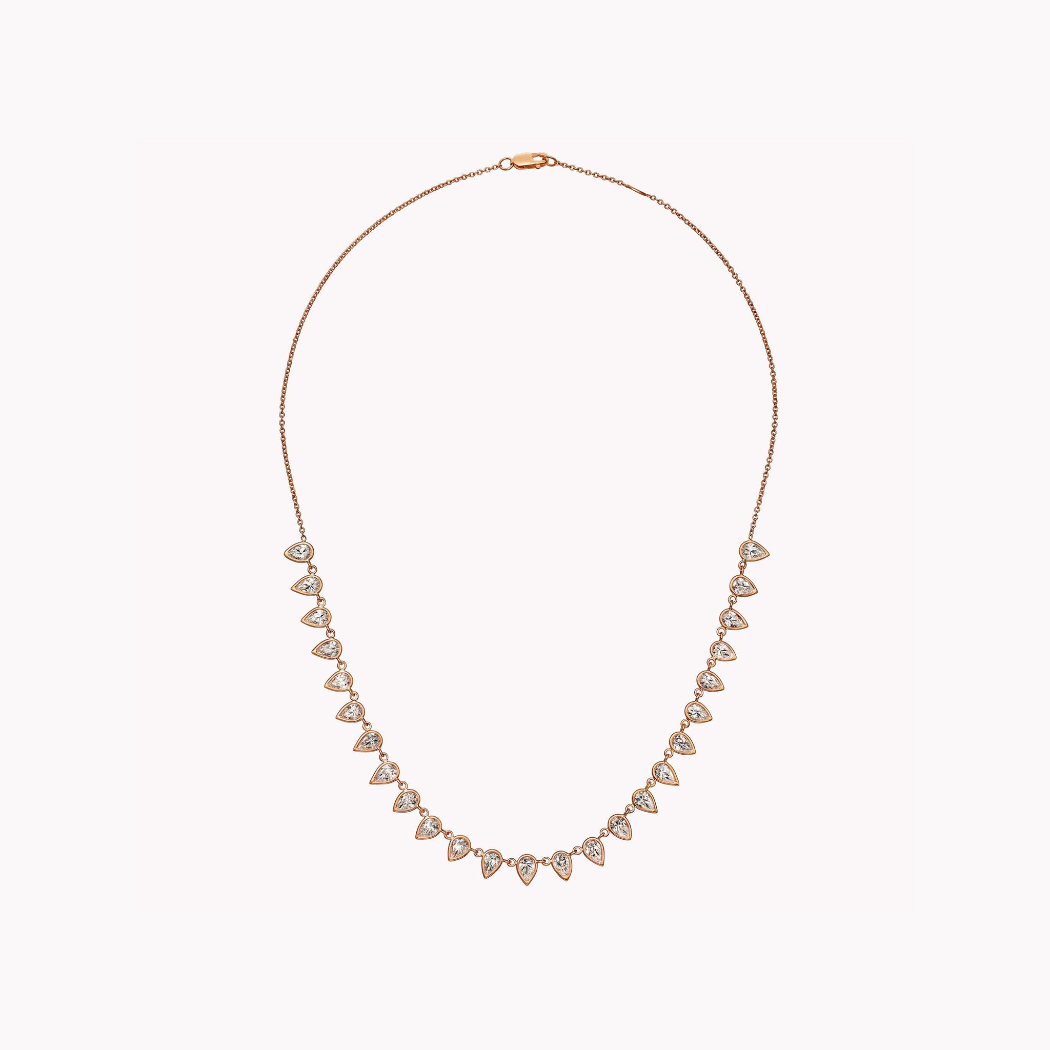 The Lena Pear Shape Necklace