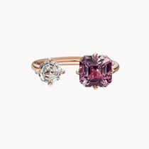 The Emma Grape Sapphire & Diamond Ring
