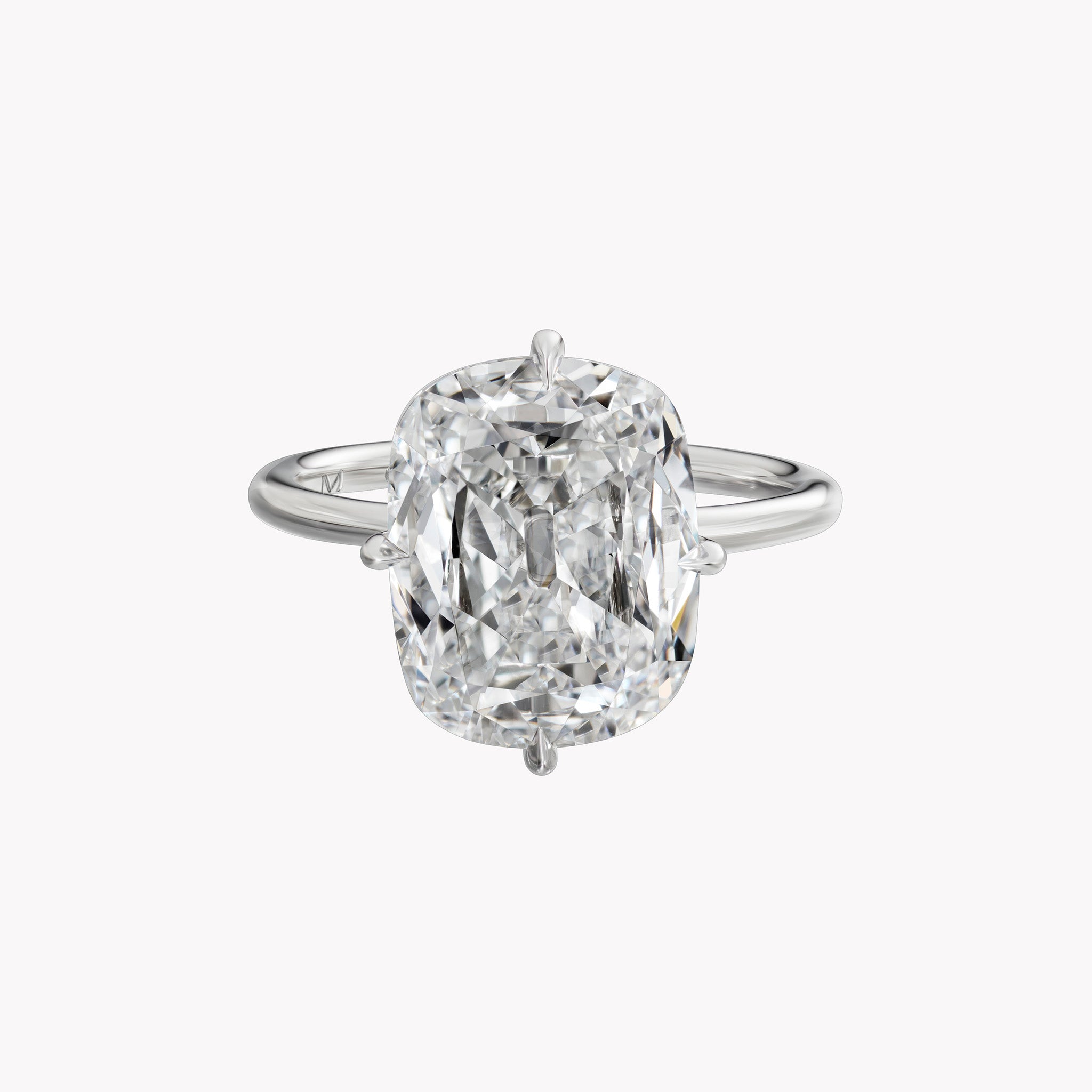 Material Good | Cushion Cut Solitaire Engagement Ring