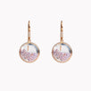 Pink Sapphire & Diamond Shaker Earrings