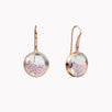 Pink Sapphire & Diamond Shaker Earrings