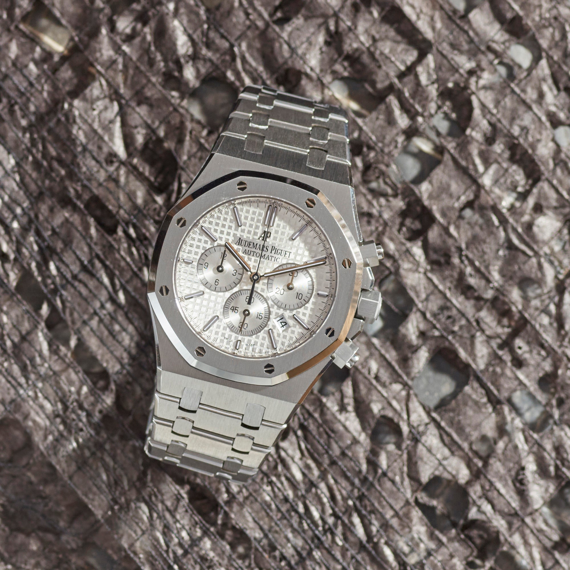 Audemars Piguet Royal Oak Chronograph Black Dial 41mm Stainless Steel Watch 26320ST.OO.1220ST.01