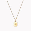 Mini Initial Nameplate Necklace