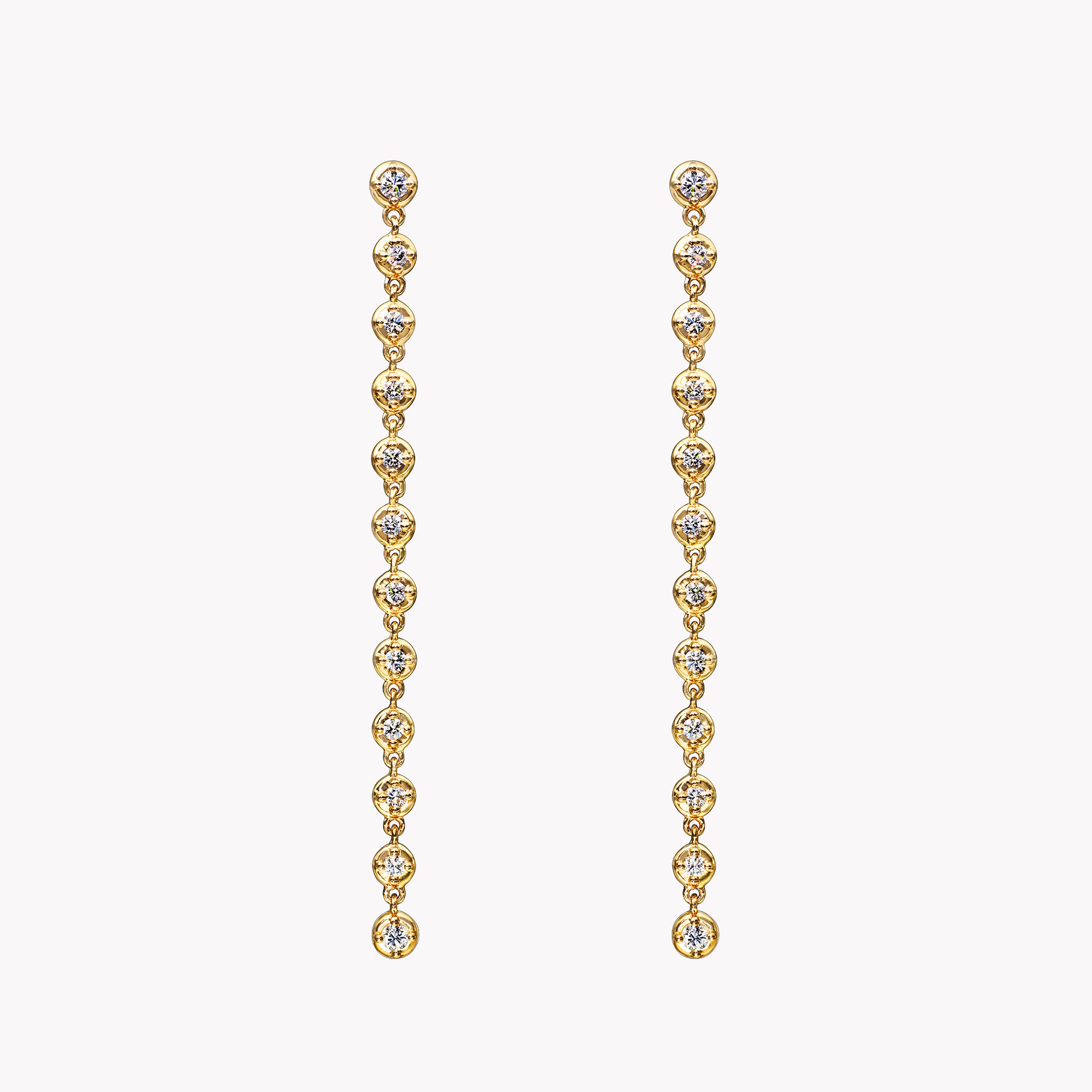 Material Good | Diamond Dangle Earrings