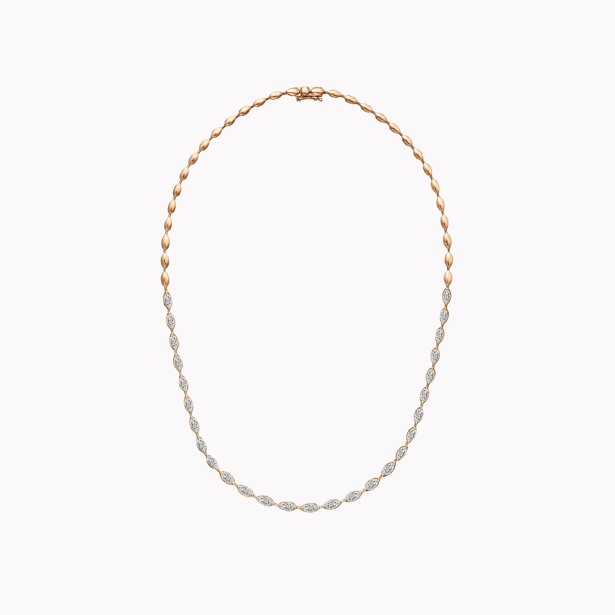 The Elle Diamond Tennis Necklace - Main Image