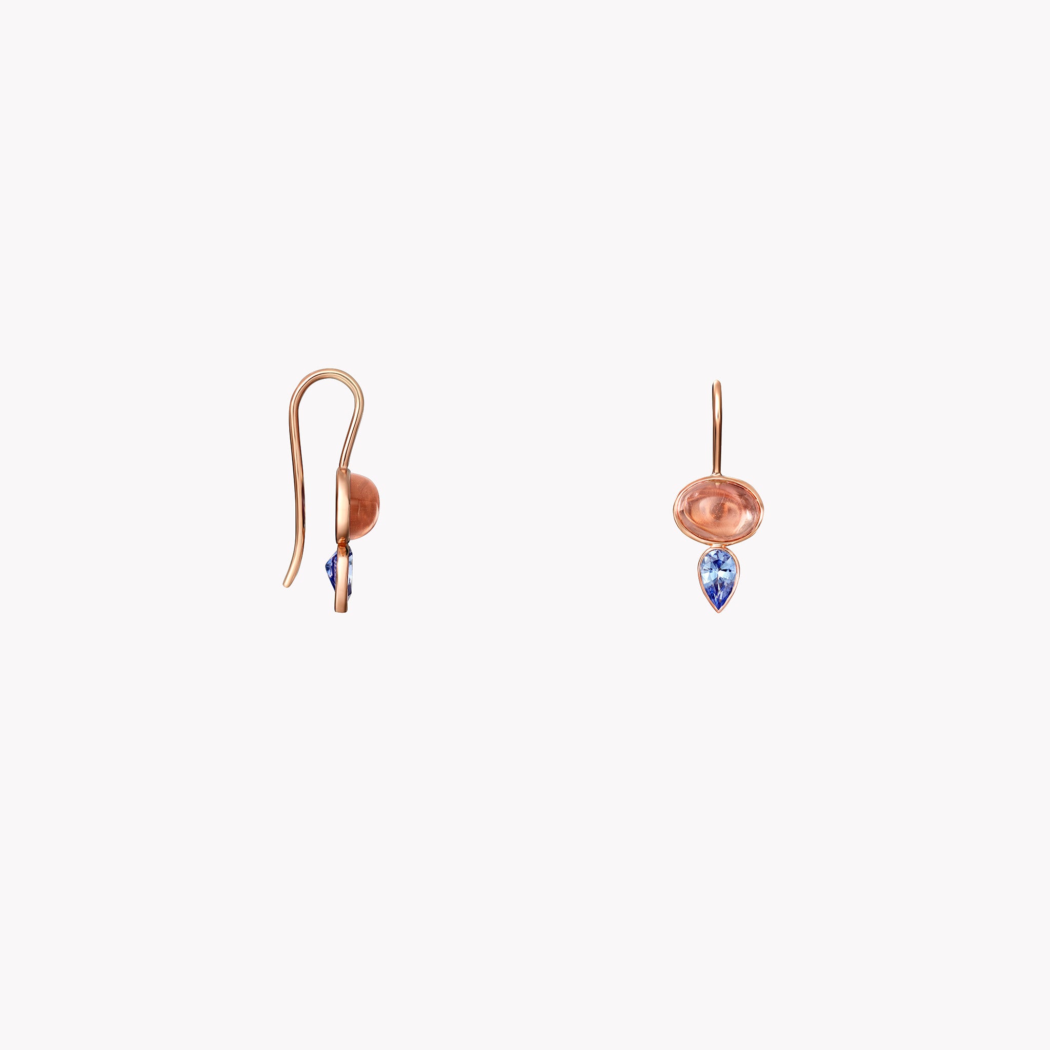 The Peach Astrid Earrings