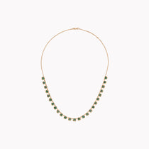 The Lena Green Sapphire Necklace